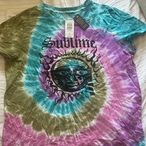 Tie-Dye Band Tee SUBLIME